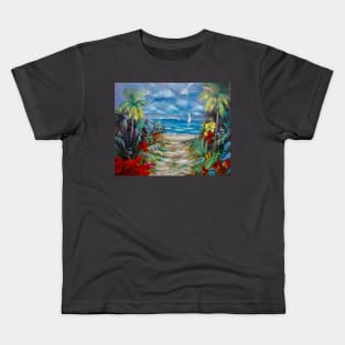 Path To The Beach Kids T-Shirt